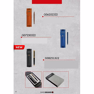 Stylo Plume à Bille Roller Premium Coffret Pen Gifting Set SWiSSBRAND-31