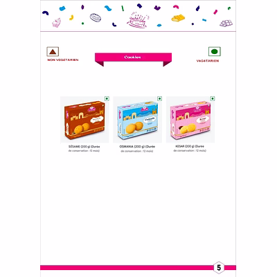 Cookies Biscuits Plusieurs Saveurs MONGiNiS-2