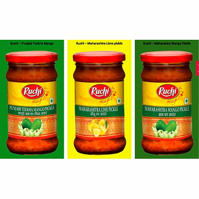 Achard indien fruits et légumes Pickles Ruchi Magic CAViNKARE-1