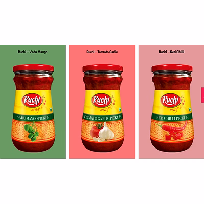 Achard indien fruits et légumes Pickles Ruchi Magic CAViNKARE-3