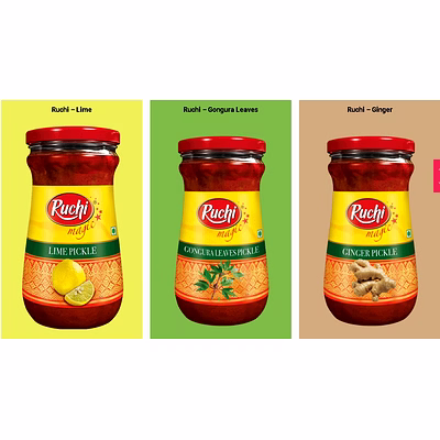 Achard indien fruits et légumes Pickles Ruchi Magic CAViNKARE-5