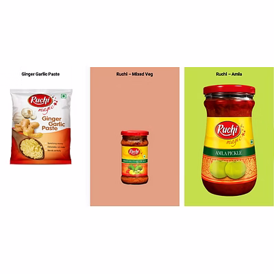 Achard indien fruits et légumes Pickles Ruchi Magic CAViNKARE-6