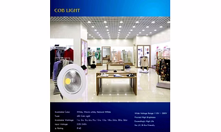 Concealed LED Light / LED Panel Downlight (3W / 6W / 9W / 12W / 18W)