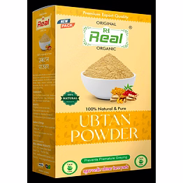 pure organic haldi ubtan powder face pack for face, body-fairness, lightening, glowing skin, remove dead skin, turmeric moisturizer with pure saffron (pack of 1, ubtan) (100 gm)