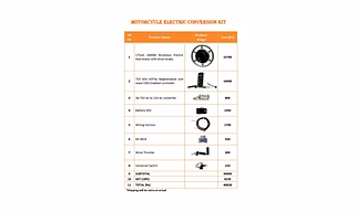 Ev conversion kit