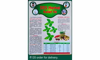 Herbal relief oil