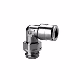 male elbow connector assembly