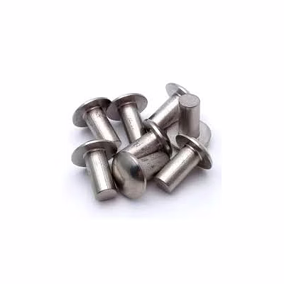 solid aluminium riverts