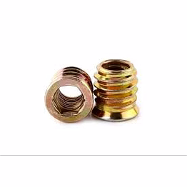 brass wood inserts