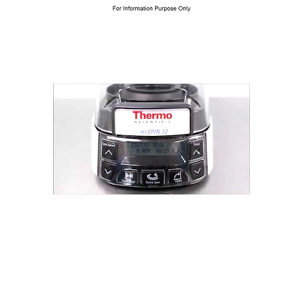 Thermo Fisher My Spin 12 Mini Centrifuge For Laboratory Use-12718923