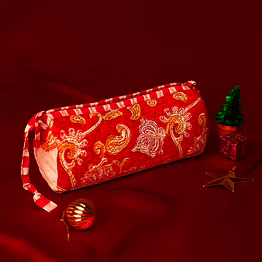 anantoi world cotton stationery bag – cylindrical
