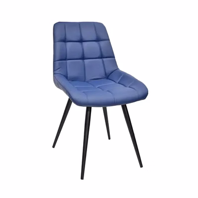 elegant blue dining chair