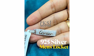 925 Silver Cartier Locket