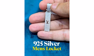 925 Silver LV Locket