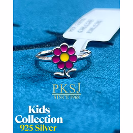 925 silver cute baby rings