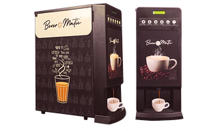 Beveromatic 2 Lane Tea and Coffee Vending Machine