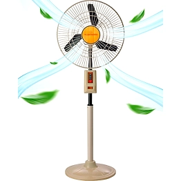 Almonard 18" (450mm) Pedestal Fan Mark-II | Heavy-Duty Fan for Industrial & Commercial Use