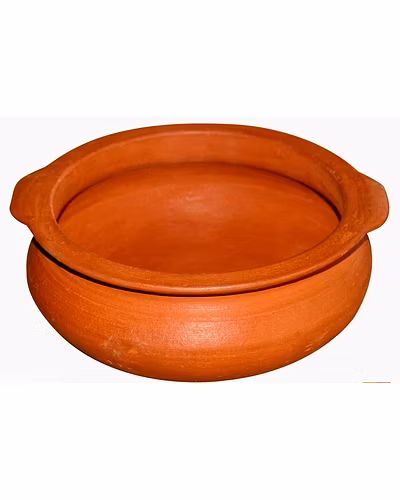 Unglazed Terracotta Re-Usable Cooking / Serving Pot without Lid-BECP7
