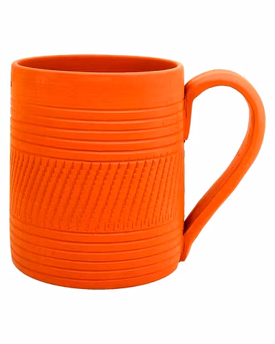 Unglazed Terracotta Re-Usable Coffee Mug-BECM01