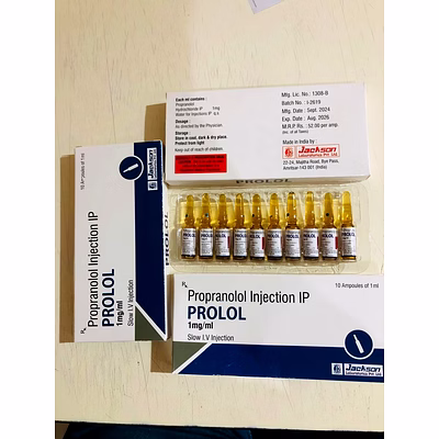 propranolol injection