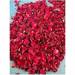dried rose petals