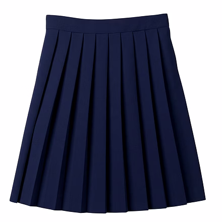 100% Polyester Knife Pleat Skirt (Model 32)-110022