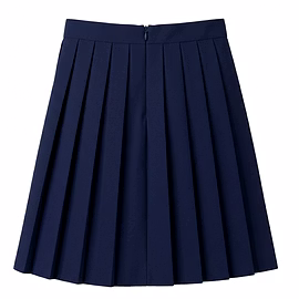 100% Polyester Knife Pleat Skirt (Model 32)