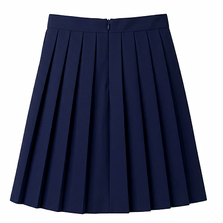 100% Polyester Knife Pleat Skirt (Model 32)