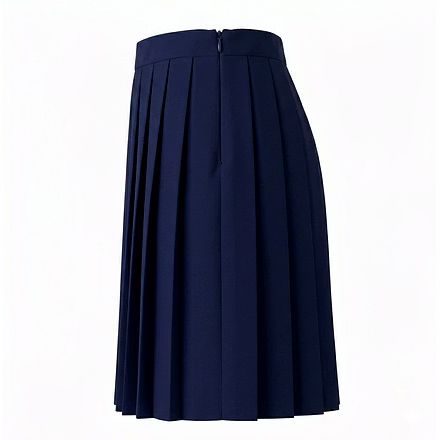 100% Polyester Knife Pleat Skirt (Model 32)-2