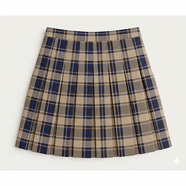 knife pleat skirt model 32 polycorron