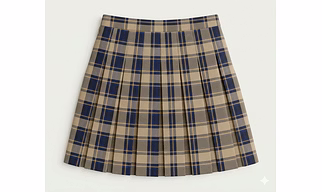 Knife Pleat Skirt Model 32 POLYCORRON