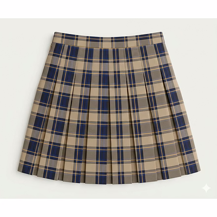 Knife Pleat Skirt Model 32 POLYCORRON-HS5PC5322A