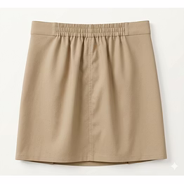pleat front pull-on scooter
