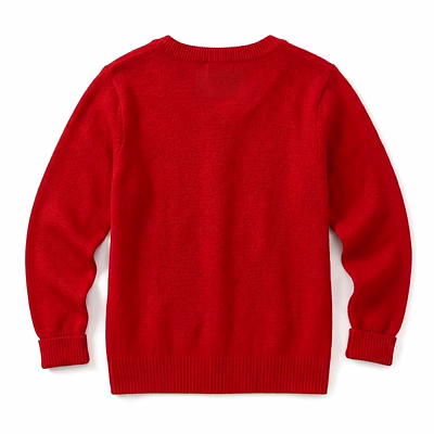 unisex long sleeve v-neck hs56702