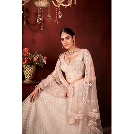 havra Multi Rainbow Handwork Lehengha