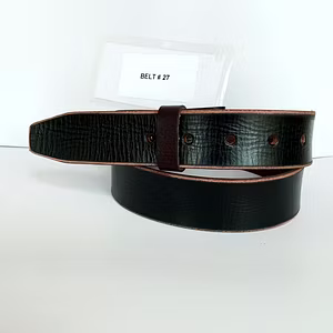 Black brown genuine buff leather belt men Leather belts men