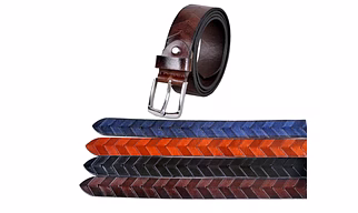 Grain leather belts men brown buff leather belts for men Handmade personalized leather belts men