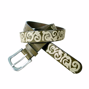 Full Grain designer leather belts men handmade personalized leather belts