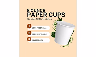 Plane paper cup