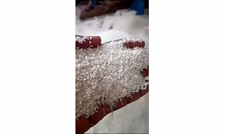 Raw broken rice