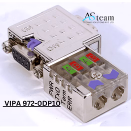 972-0dp10 | vipa | profibus connector with leds - 90 degrees