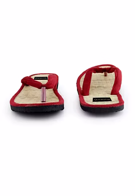 Quickkshop Natural Korai Grass Mat Eco-Friendly Slippers for Women & Girl | Osho Slippers Stylish Comfortable Lightweight