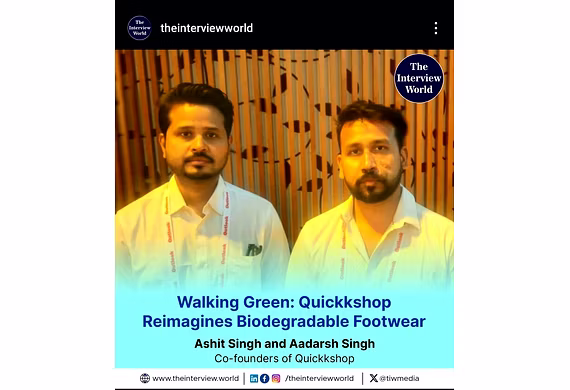 Walking Green: Quickkshop Reimagines Biodegradable Footwear