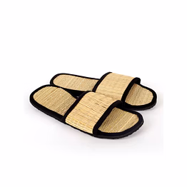 quickkshop natural korai grass mat eco slidders for women & girls osho slippers stylish comfortable lightweight