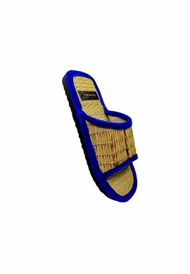 Quickkshop Natural Korai Grass Mat Eco Slidders for Women & Girl Osho Slippers Stylish Comfortable Lightweight