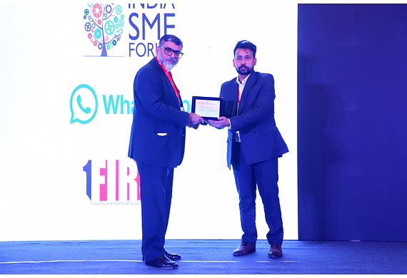 Quickkshop received appreciation by India SME forum & META India