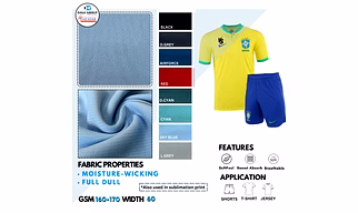 Knitted Fabrics for Sportswear & Comfort Wear Fabrics