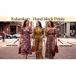 kalamkari - hand block prints