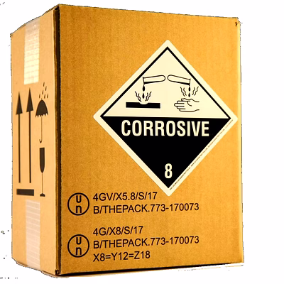 un-certified dangerous goods packaging boxes