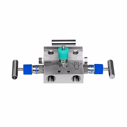 global make three valve manifold direct mount t type (pipe x flange) model no. gv-113-3vmt for vent model no. gv-113-3vmt-v